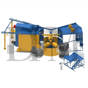 shuttle rotational molding
